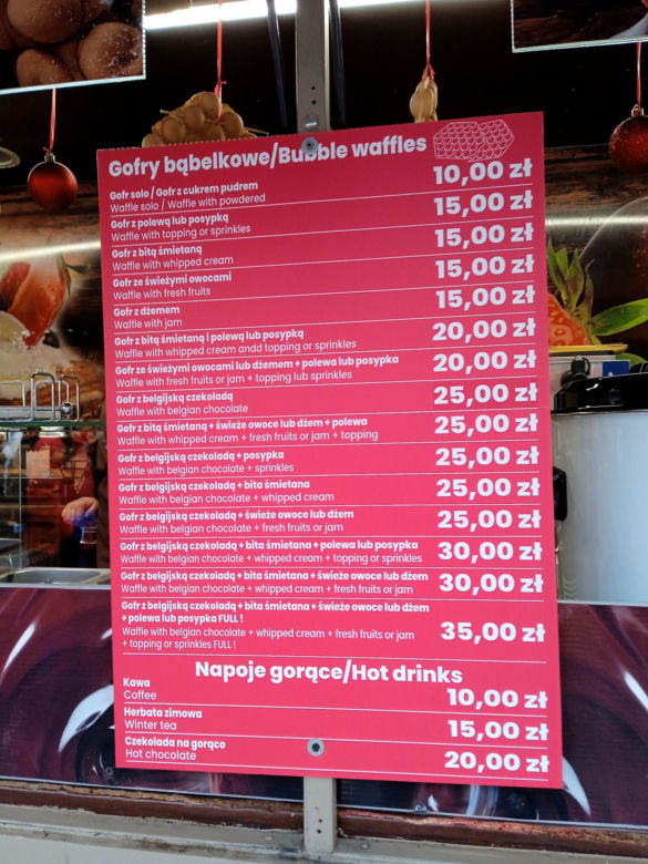 Jarmark Bożonarodzeniowy 2022 w Krakowie. Ceny szokują!