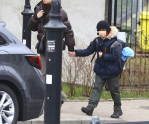 Marta Kaczyńska kupiła synowi obiad w fast foodzie