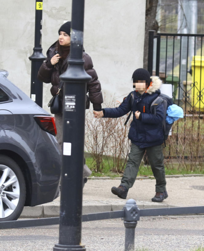 Marta Kaczyńska kupiła synowi obiad w fast foodzie