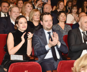 Magdalena Różczka i jej partner  Jan Holoubek