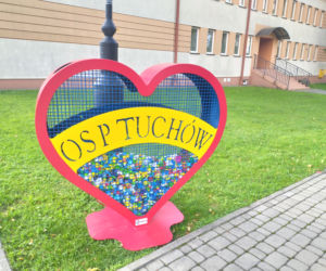 Serce na nakrętki w Tuchowie