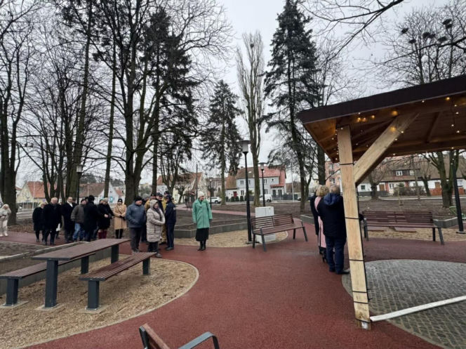 Plac Dworcowy w Pasłęku już gotowy