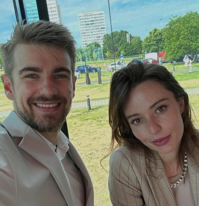 Jakub Popiwczak i jego żona Magda