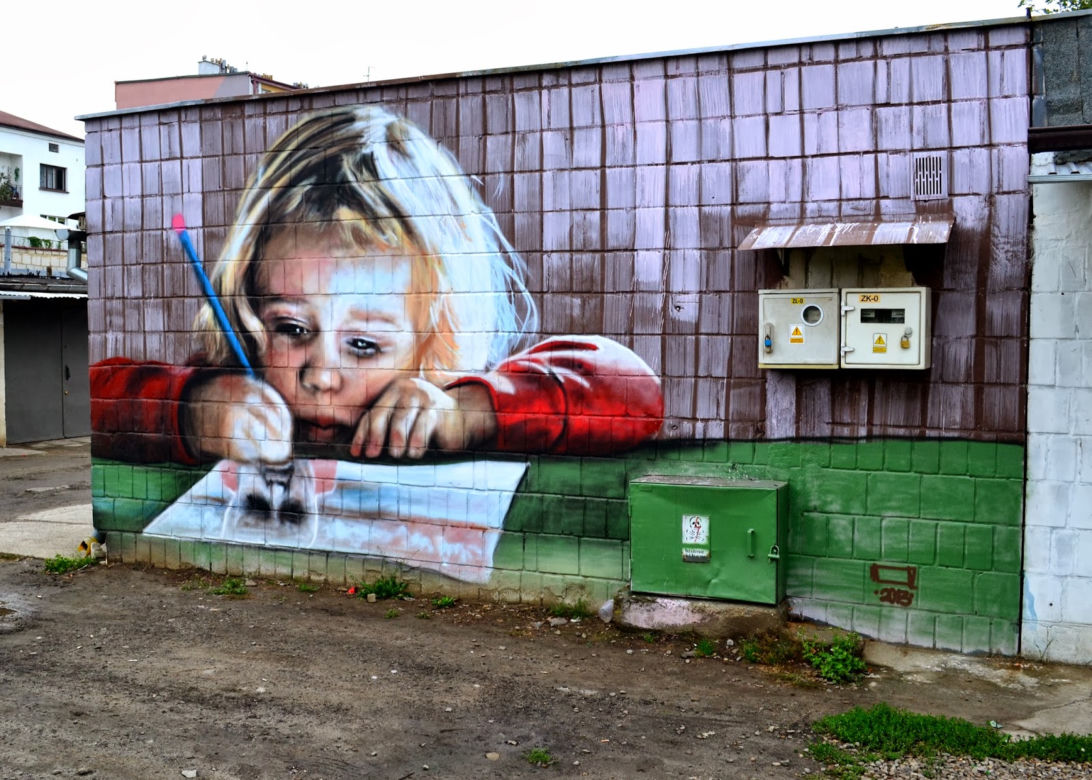 Murale Arkadiusza Andrejkowa