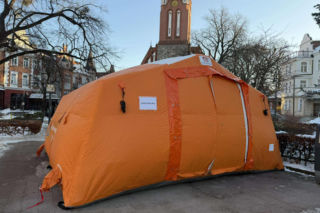 Punkt jest otwarty dla wszystkich, którzy w trudnych warunkach pogodowych potrzebują wsparcia