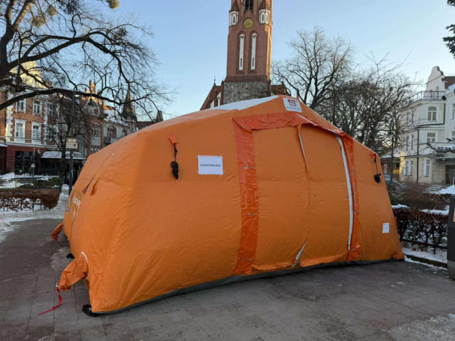 Punkt jest otwarty dla wszystkich, którzy w trudnych warunkach pogodowych potrzebują wsparcia