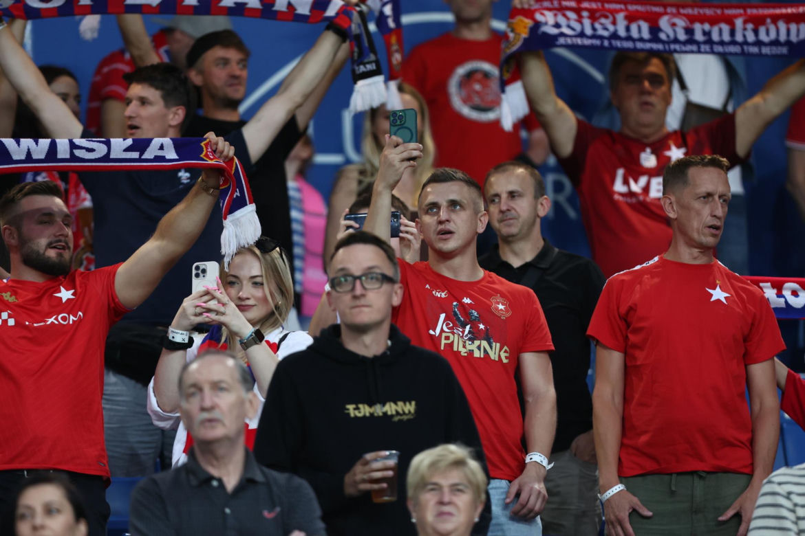 Wisła Kraków - Wisła Płock: Zdjęcia kibiców i zawodników z meczu 3, kolejki PKO BP Ekstraklasy