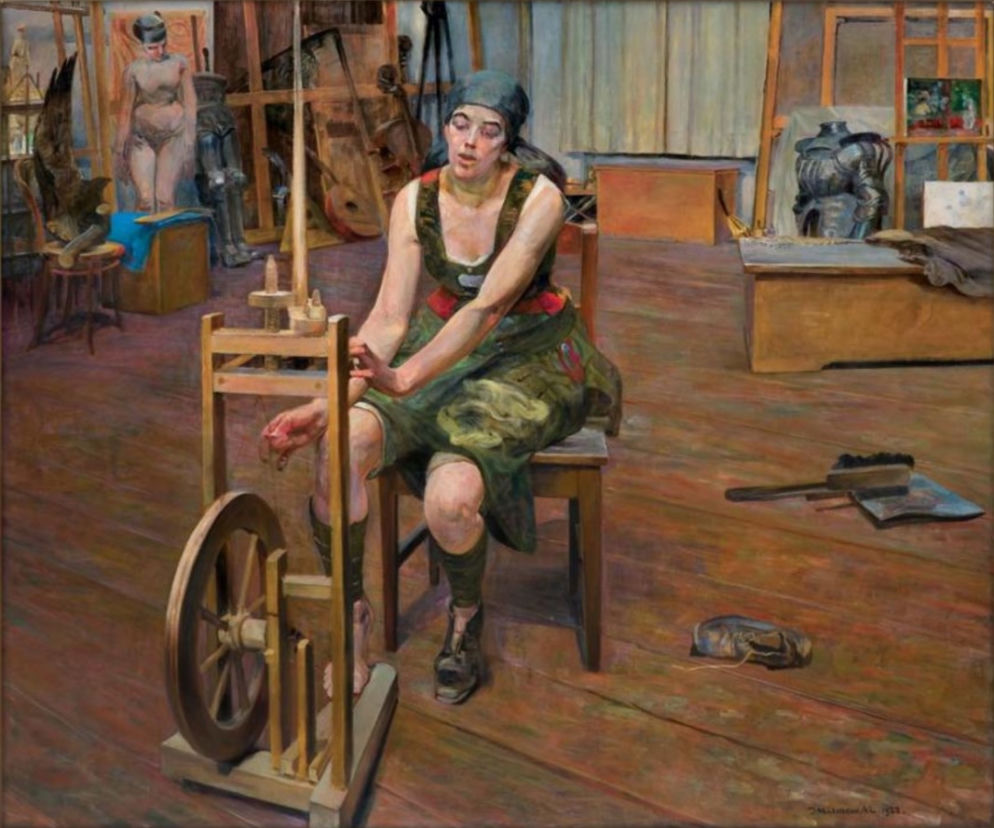 Prządka J. Malczewski
