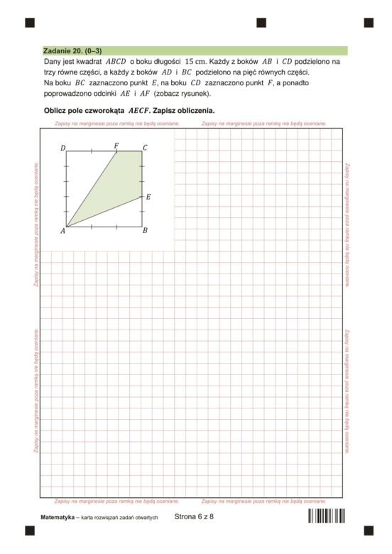 Egzamin ósmoklasisty 2025 - matematyka