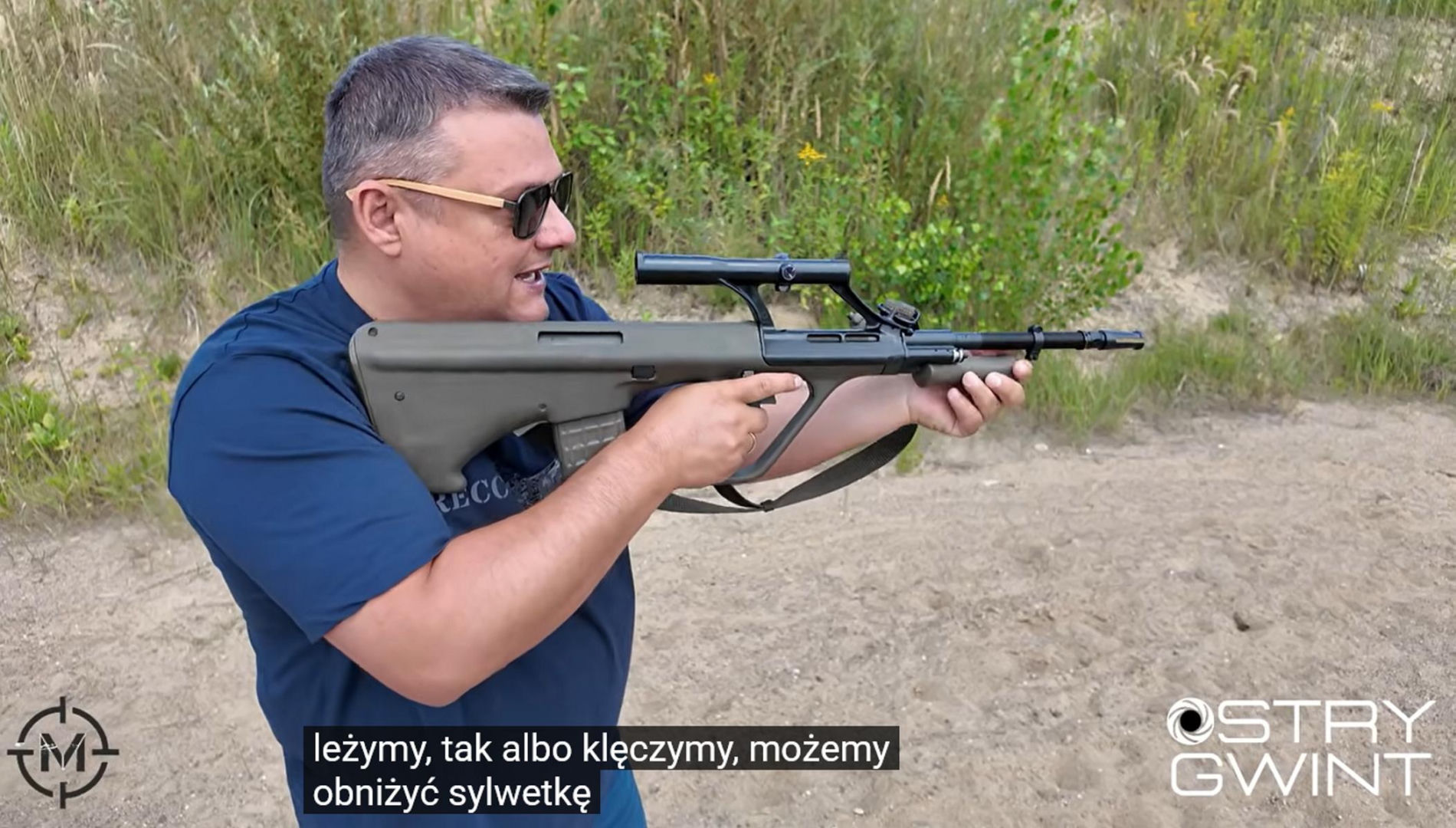 Steyr AUG / StG 77 - test karabinu