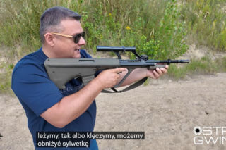 Steyr AUG / StG 77 - test karabinu