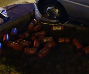 Jadąc pod prąd zatrzymała pijaka