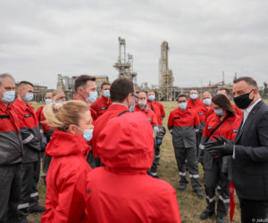 Prezydent Andrzej Duda odwiedził Anwil S.A – chemiczną spółkę w Grupie Orlen