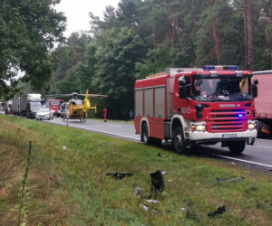Wypadek na DK 10 w Cierpicach! Nie żyje jedna osoba, a cztery są ranne!