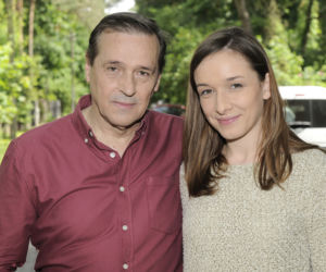 Barwy szczęścia po wakacjach 2015. Zenek Grzelak (Jan Pęczek), Justyna (Lidia Sadowa)