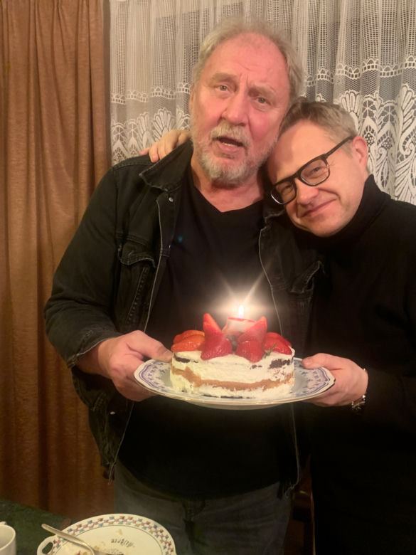 Andrzej Grabowski świętował urodziny w domu Nowickiego 