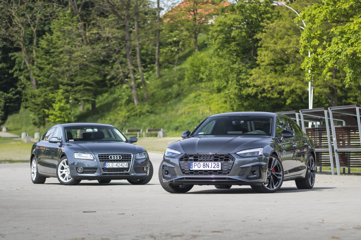 2020 Audi A5 Sportback 40 TDI quattro S tronic & 2010 Audi A5 Sportback 2.0 TDI 6MT