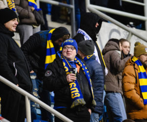 Arka Gdynia - Raków Częstochowa, zdjęcia kibiców i piłkarzy z meczu 17. kolejki PKO BP Ekstraklasy