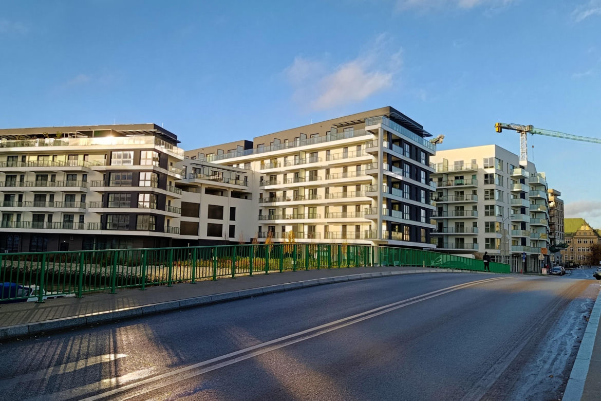 Inwestycje na Łasztowni i Kępie Parnickiej w Szczecinie