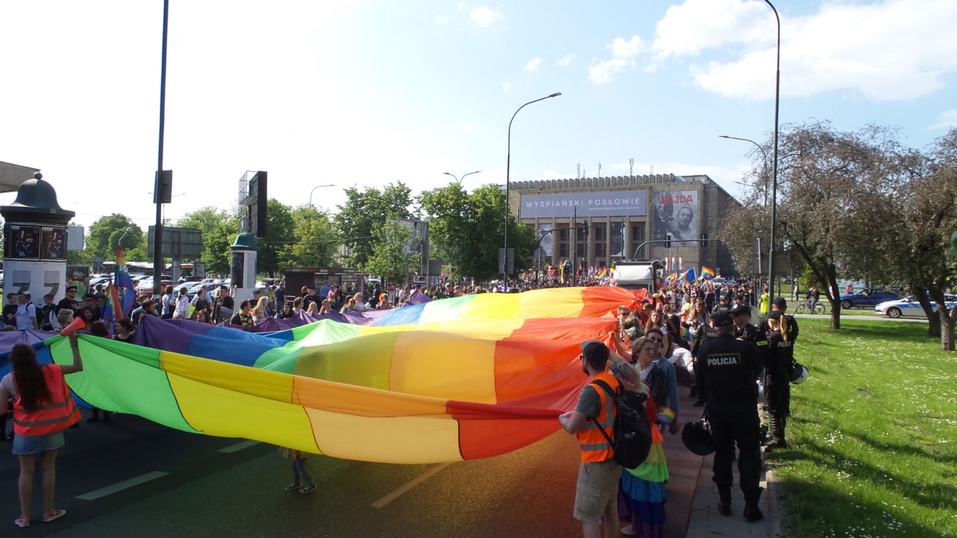 Wielki Marsz Równości przeszedł 18.05.2019 przez Kraków