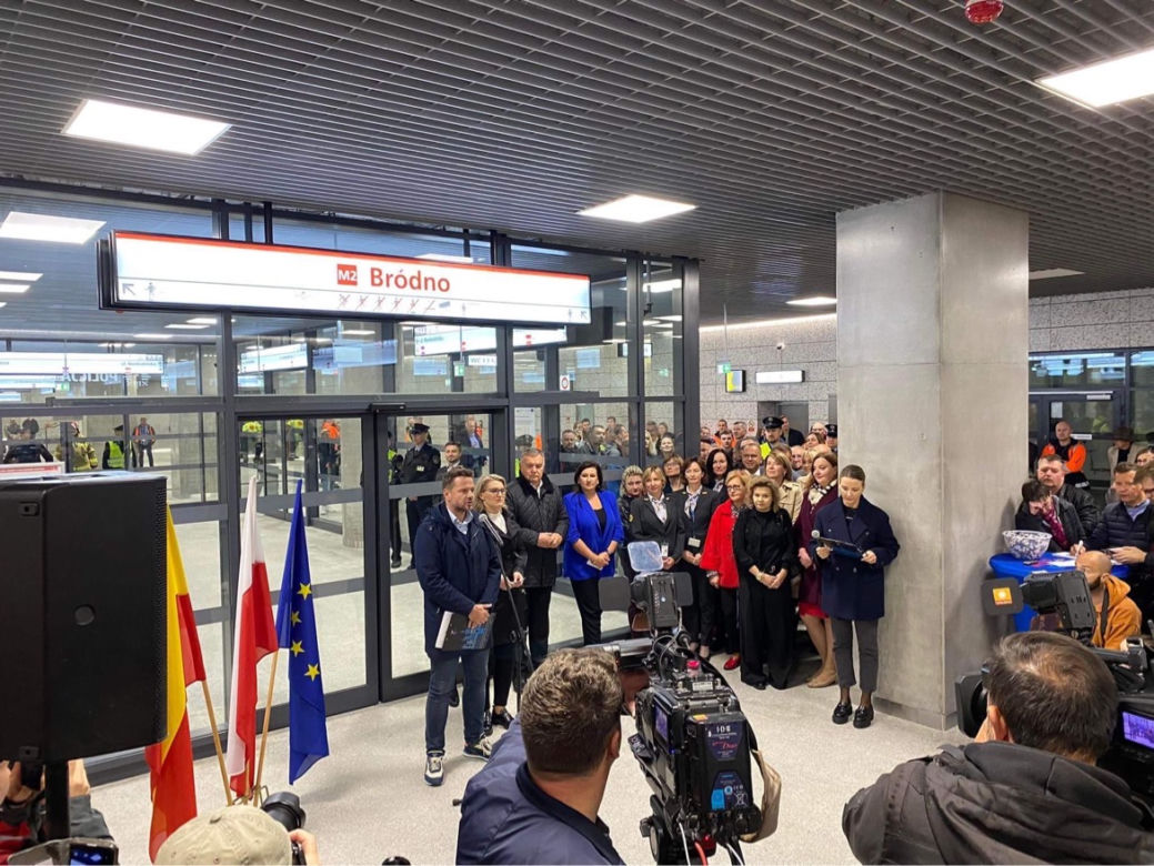 Nowe stacje II linii metra już otwarte