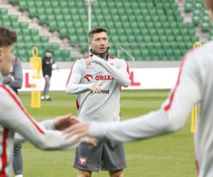 Trening reprezentacji Polski w Warszawie