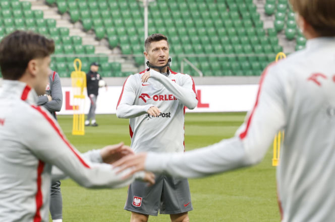 Trening reprezentacji Polski w Warszawie