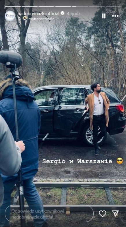 Na dobre i na złe na planie. Sergiusz Poznański (Mateusz Kaczmarek)