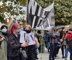 Strajk Kobiet we Wrocławiu. Protest przeciw zakazowi aborcji