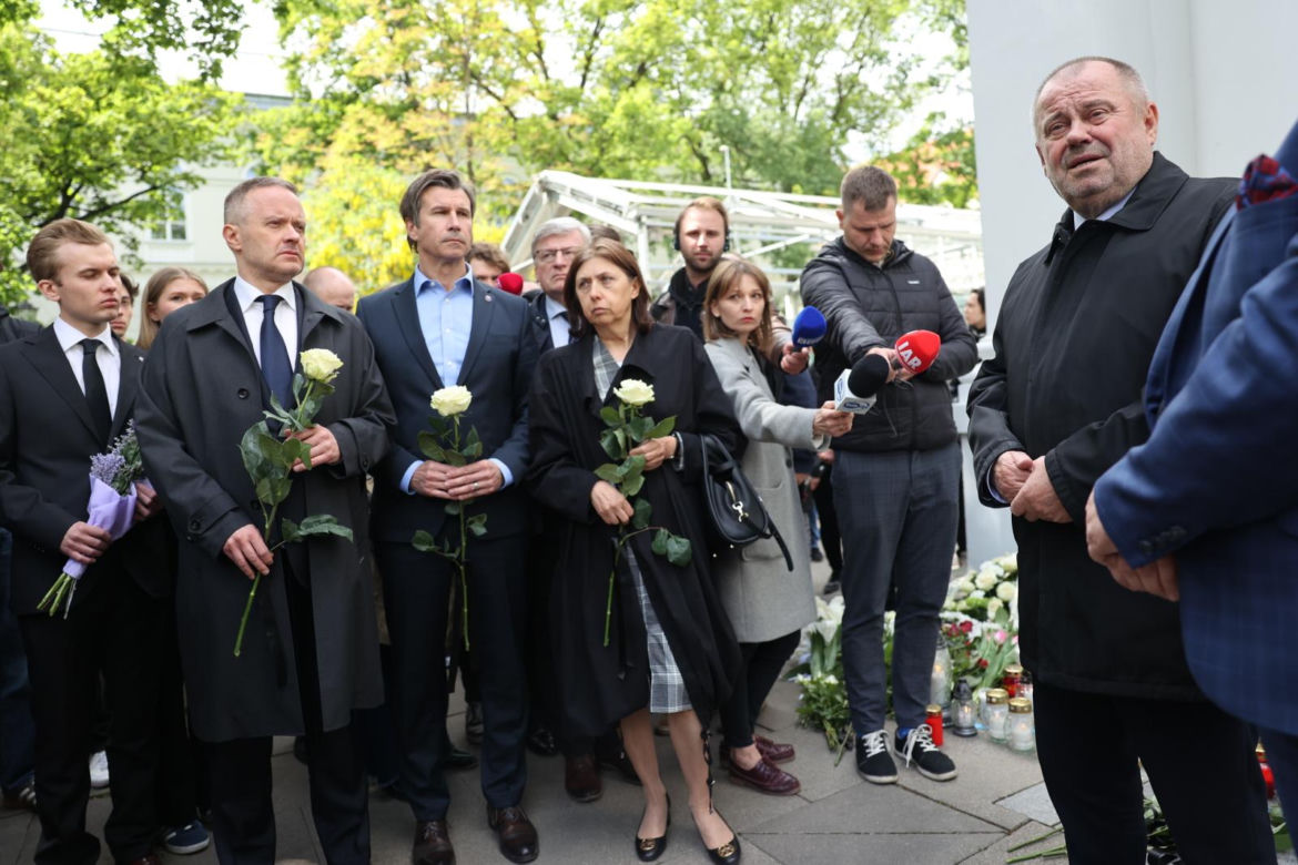 Upamiętnienie brutalnie zaatakowanej pracowniczki UW (8.05.2025)
