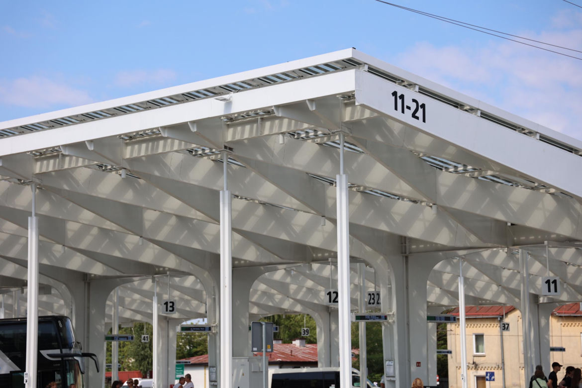 Dworzec metropolitalny w Lublinie w lipcu 2024