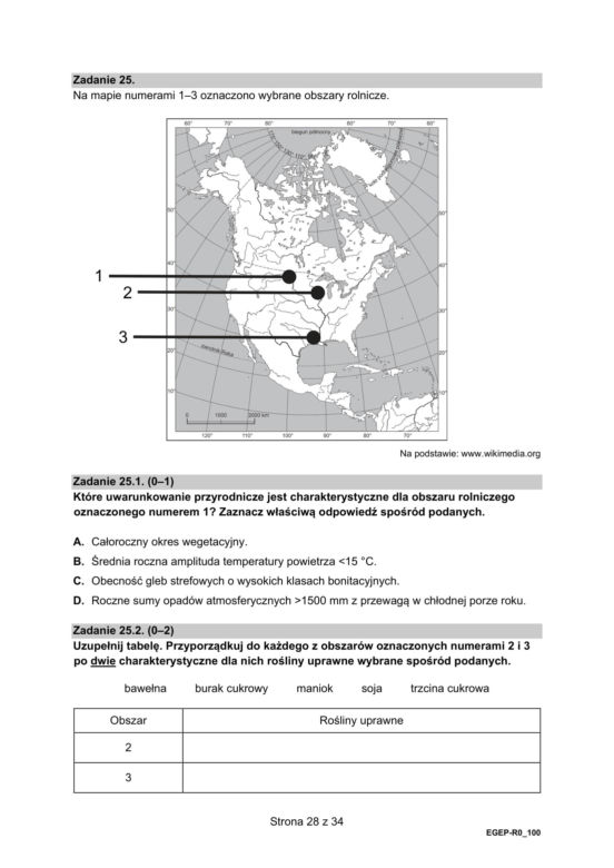 Matura geografia 2025 - arkusz CKE [NOWA FORMUŁA]