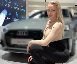 Ola Ciupa lansuje się przy aucie za ćwierć miliona