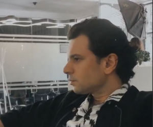 Na Wspólnej. Kasia (Julia Chatys) i Daniel Salman na planie