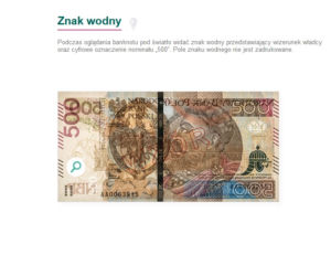 Banknot 500 złotych. Jak poznać czy jest prawdziwy?