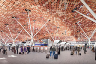 Port Lotniczy Mohameda V w Casablance - wizualizacje nowego terminala