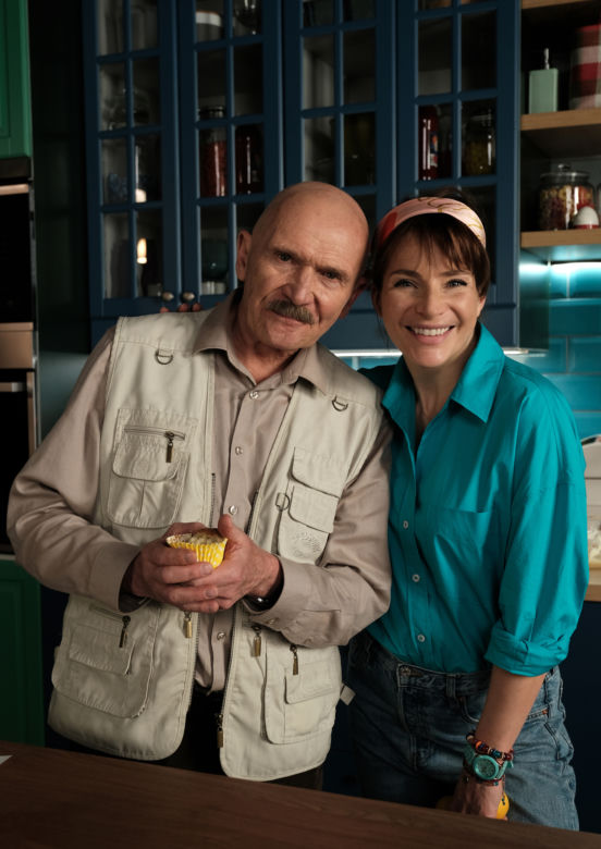 Lulu. Lulu (Anna Dereszowska), dziadek (Marek Siudym)