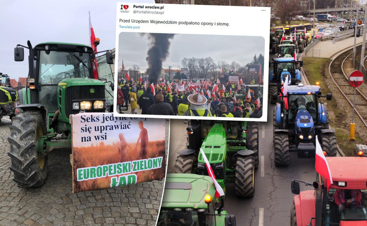 Protest rolników