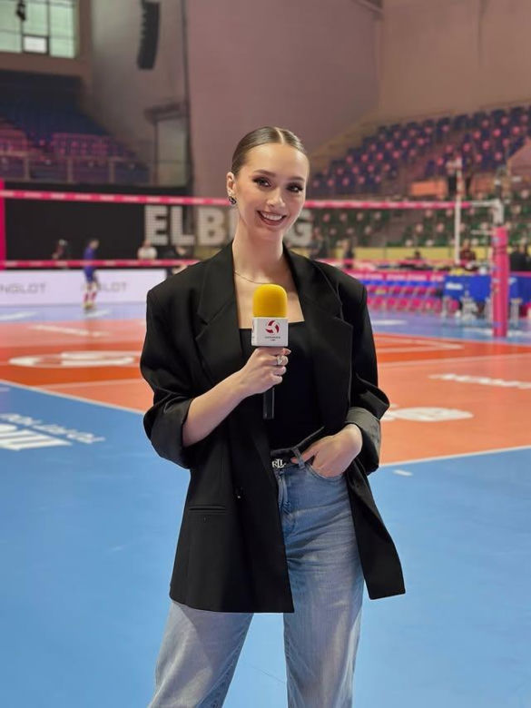 Aleksandra Klepaczka, miss Polski i nowa dziennikarka Canal+