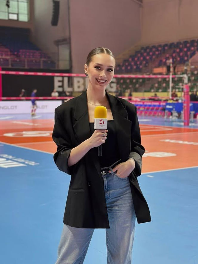 Aleksandra Klepaczka, miss Polski i nowa dziennikarka Canal+