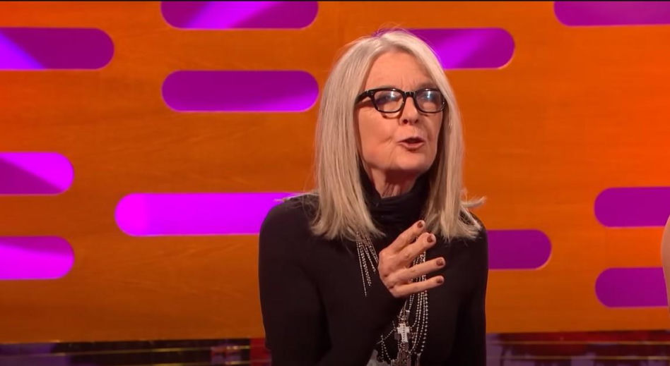 Diane Keaton w programie "The Graham Norton Show"