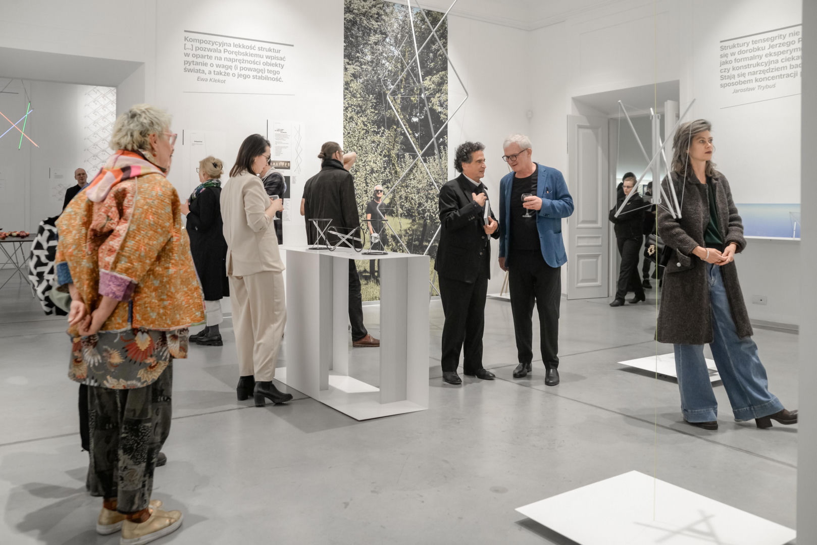 Wernisaż wystawy Jerzego Porębskiego „I cóż z tego, że świat wisi na włosku?”