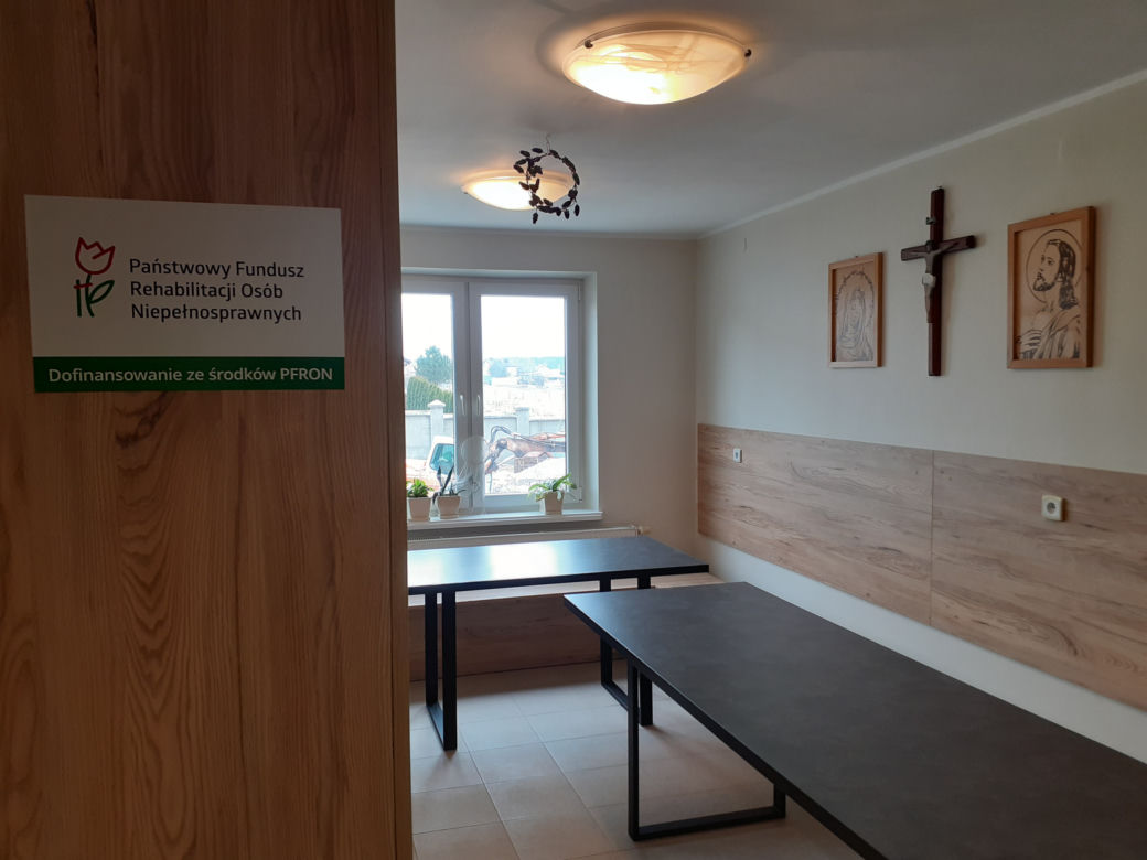 Jak wygląda wyremontowane wnętrze Warsztatu Terapii Zajęciowej w Skórcu 