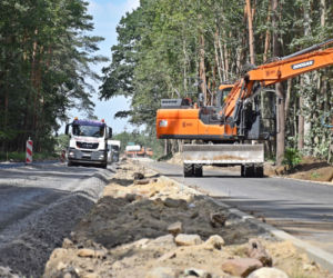 Budowa węzła Głębokie - lipiec 2020