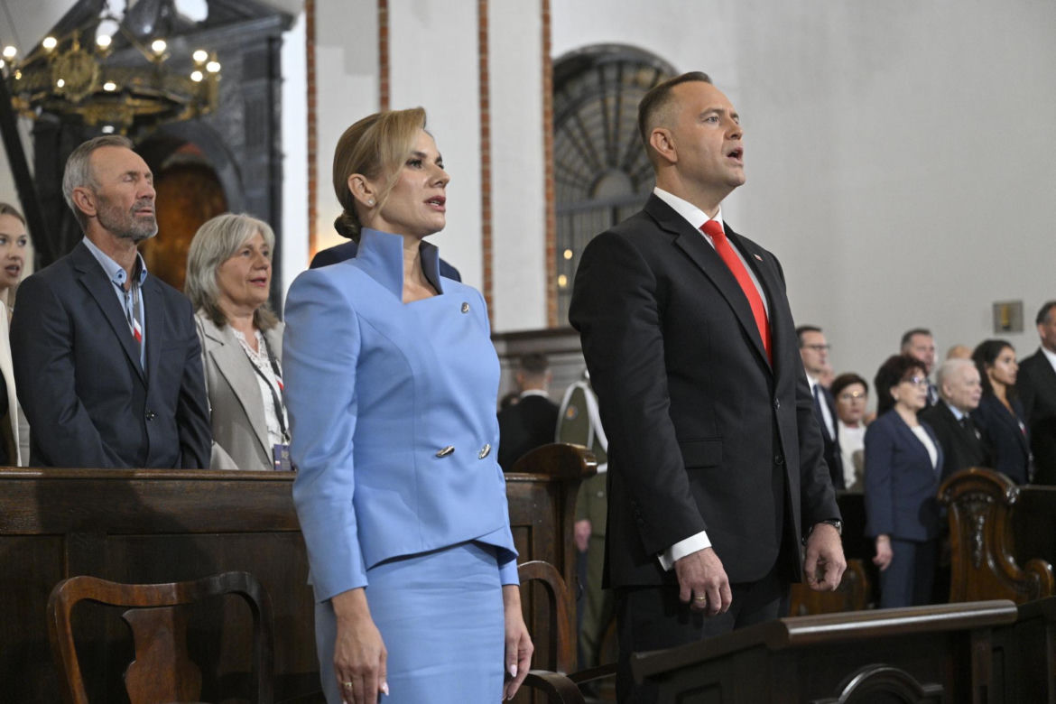 Marta Nawrocka i Waldemar Nawrocki