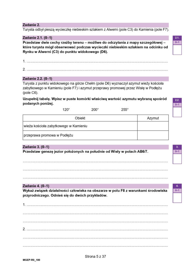 Próbna matura 2026 geografia. Wszystkie ODPOWIEDZI i ARKUSZE CKE i 15.01.2026.