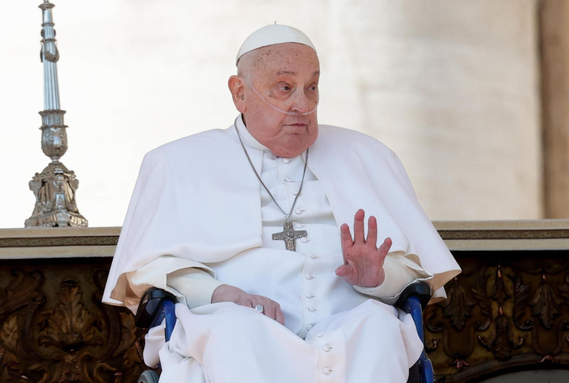 Papież Franciszek.