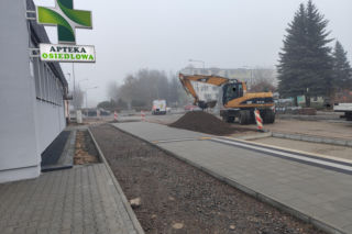 Rozbudowa odcinka ul. Chrobrego potrwa dłużej niż planowano