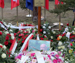 Tak wygląda nowy grób Lityńskiego