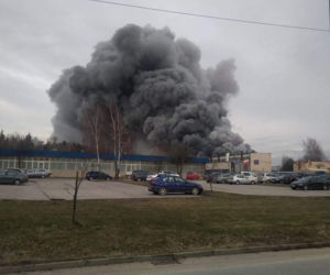 Pożar Cersanit 10.02.2022
